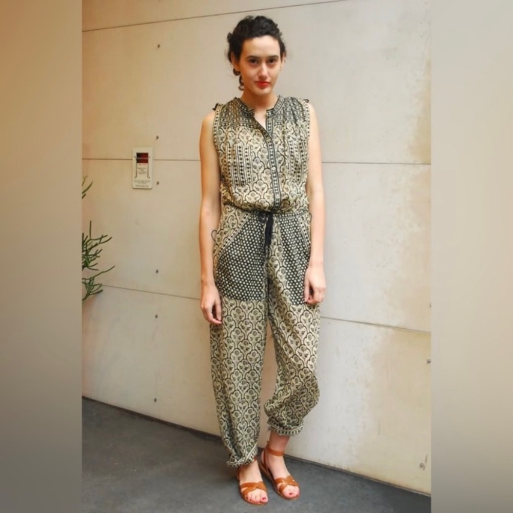 Étoile Isabel Marant Hana Batik Jumpsuit, 38